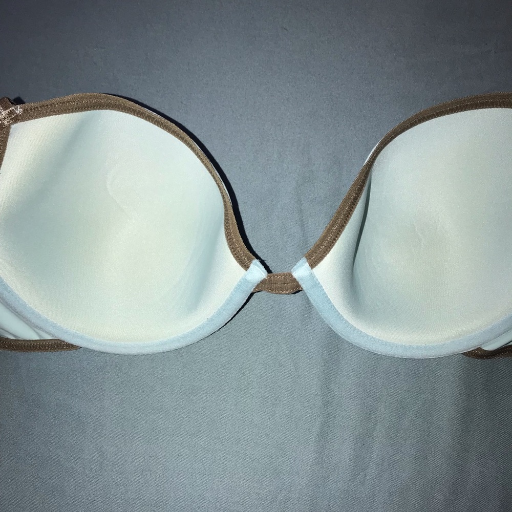 Nicole by Nicole Miller Bra in Blue/Brown - Picture 7 of 9